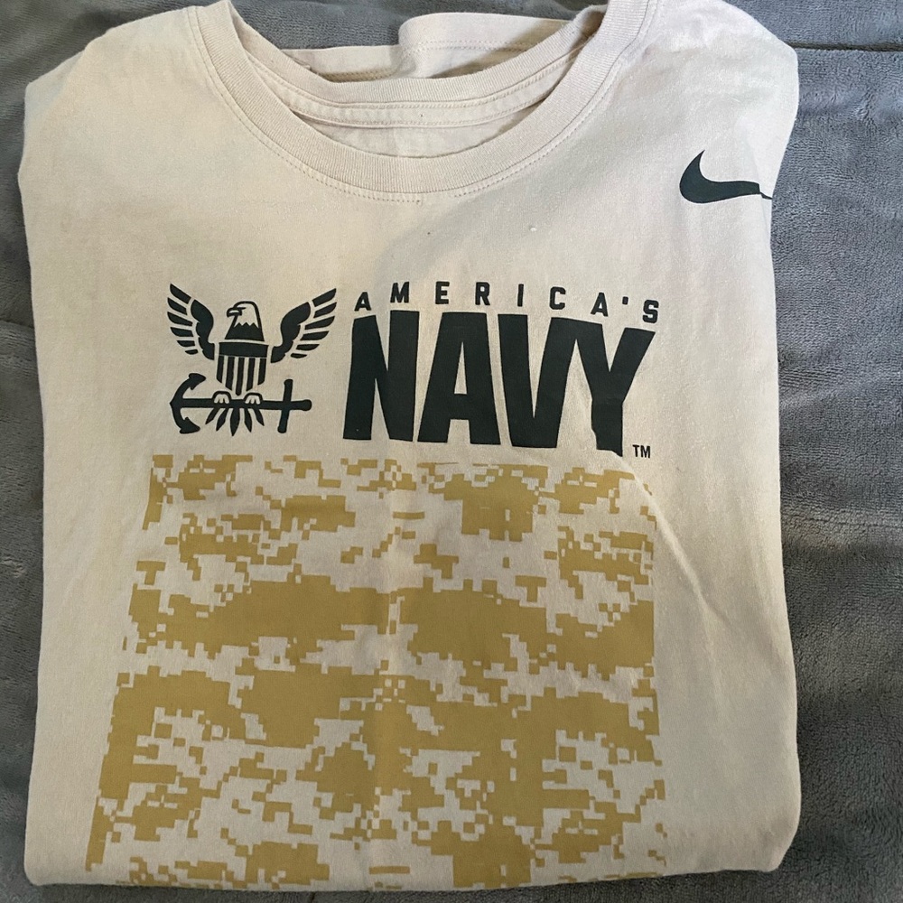 Tan Navy seals shirt